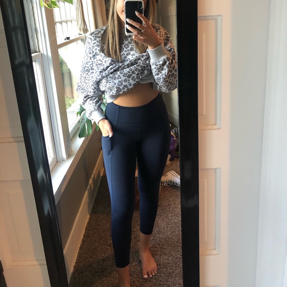 Lululemon align navy leggings